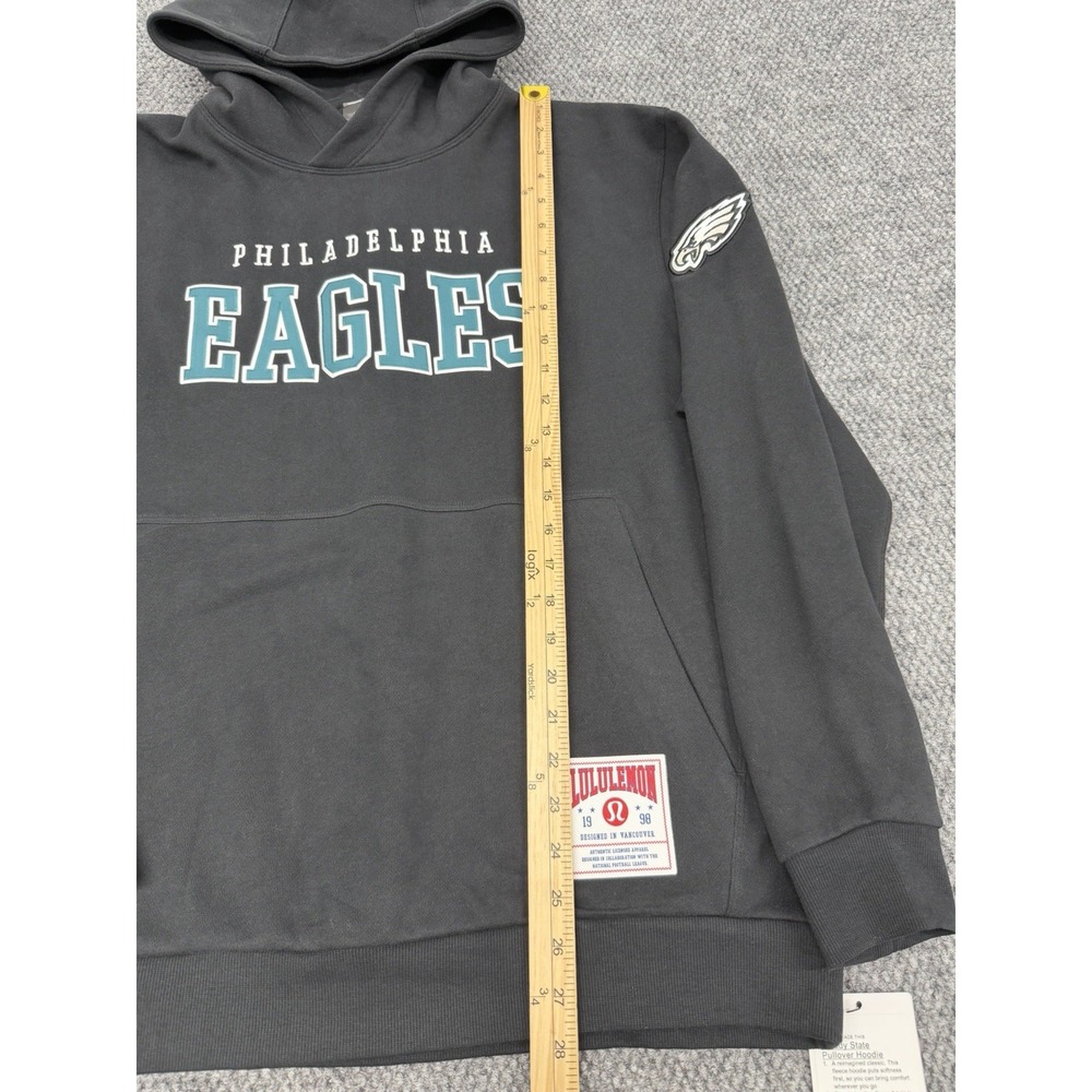 Lululemon x Philadelphia Eagles Men's Large Steady State Pullover Hoodie - New - Picture 13 of 14